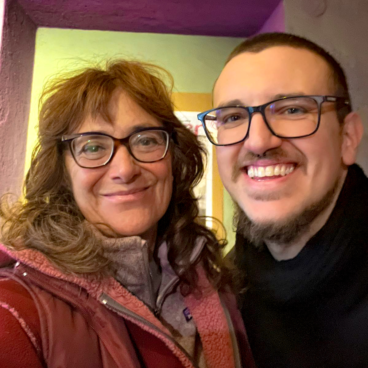 Ale insieme a Chiara Boschis